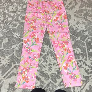 Floral Pink Pants